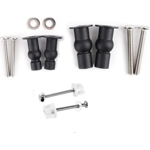 Universal Toilet Seats Screw Include Top Fix Nuts Screws,Bottom Mount,Anchor Nut Toilet Seats Hinges Replacement Parts