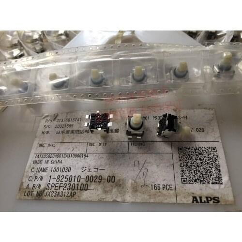 [VK] Original Japan ALPS Push Switch SMD Touch Self Locking lock Travel Switch 1.5mm SPEF230100