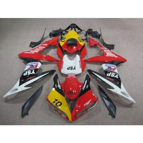 Wotefusi UV Injection Molding Bodywork Fairing For 2004 2005 2006 YAMAHA YZF R1 (YF)