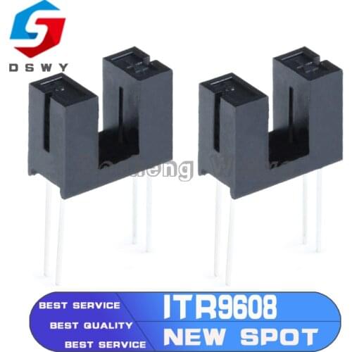 10pcs ITR9608 ITR-9608 DIP-4 Opto Photo Interrupter Optical Sensor DIP4 Best Quality New