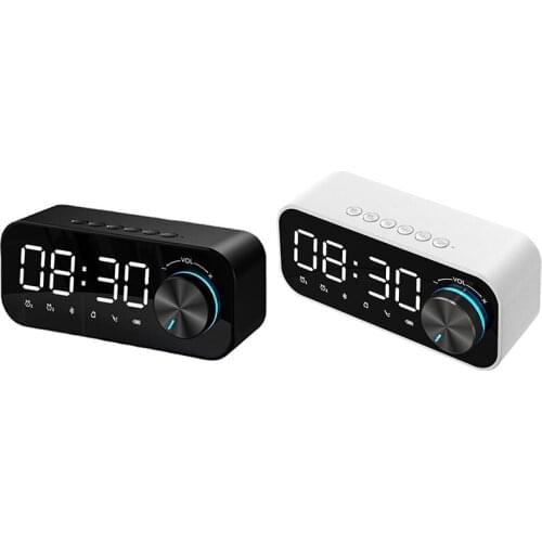 Bluetooth Speaker with Alarm Clock for Kids ,Loud Dual Alarm Clocks