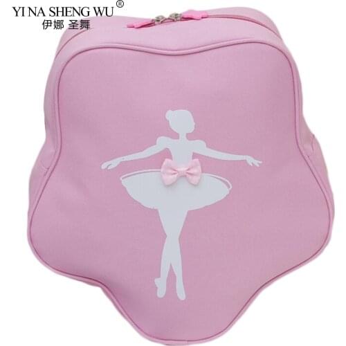 New Fashion Children Dance Bag Girls Princess Cute Ballet Dance Pink Backpack Care Dance Bag 9 Style For Children Girl Dance Bag