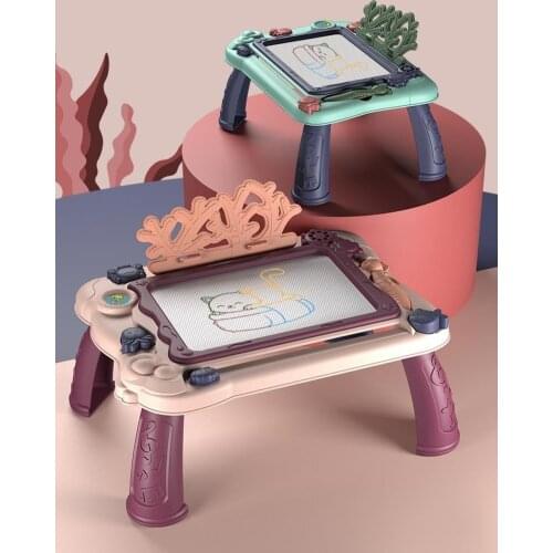 40*31cm Magnetic Drawing Board Desk Toys for Girls Boys Sketch Pad Doodle Writing Painting Table Art Learning Children Kids Toy