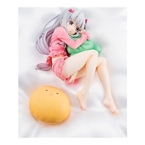 Hot Sale KADOKAWA Eromanga Sensei Izumi Sagiri Fogs of Spring Yarn Sleep Cute Sexy 1/7 Complete Figure 6 inch