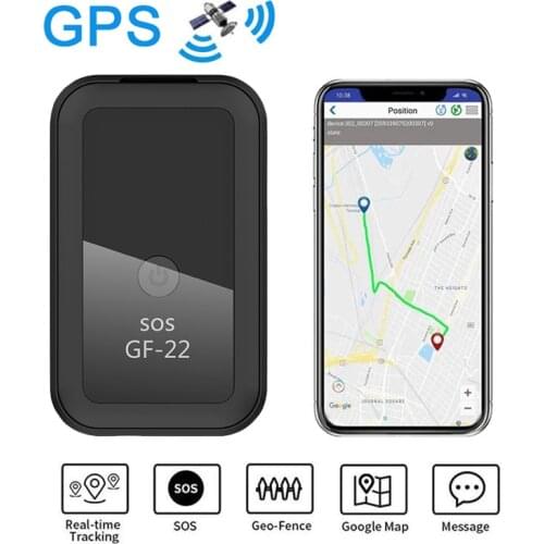 2021 New GF22 Car GPS Tracker Strong Magnetic Small Location Tracking Device Locator For Car Motorcycle Truck Recording Tracking