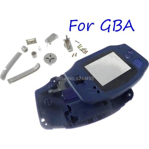 New Full Housing Shell for Nintend Gameboy GBA Shell Hard Case With Screen Lens Replacement for Gameboy Advance Console Housing