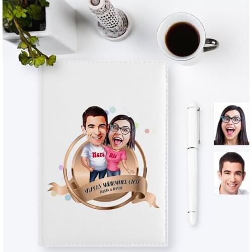 Personalized The Perfect Pair Caricature of 2020 Organizer Pen set-5