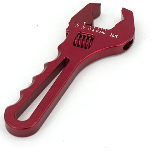 Adjustable AN 3 4 6 8 10 12 16 Aluminum WRENCH HOSE Fitting tool aluminum spanner AN3-AN16