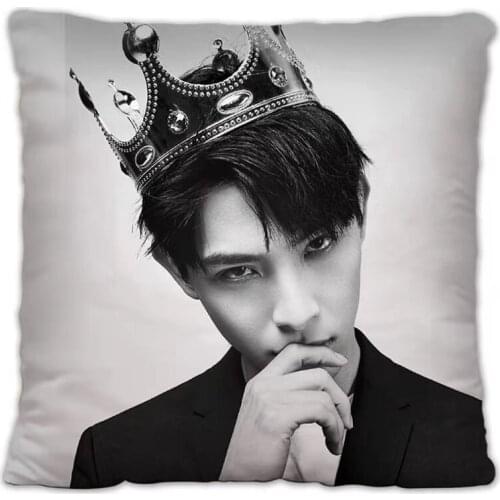 Simon Lian Chenxiang Pillowcase Star Photo Poster Cushion Cover Souvenir Throw Pillow Cover Cojines Decorativos Para Sofa Call