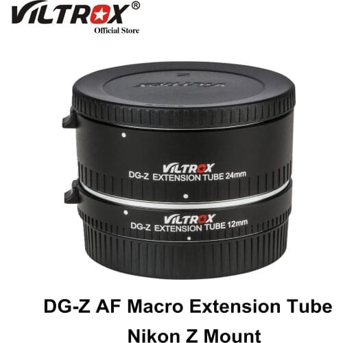 Viltrox DG-Z Auto Focus AF Macro Extension Tube Lens Adapter Aperture adjust for Nikon Z mount Z6 Z7 Z50