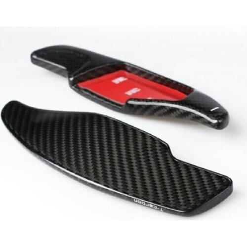 Carbon Fiber Steering Wheel Shift Paddle Extensions For BMW G30 G11 G02 F90 M5