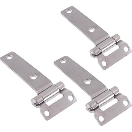 High Quality 3pcs Stainless Steel T Type Container Hinges Deck Cabinet Door Hinge For Marine Boat Yacht Accessories