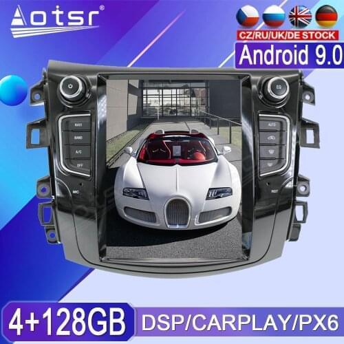 4+128GB For NISSAN NP300 Navara Android Radio tape recorder 2014-2019 Car Multimedia Player Stereo PX6 head unit Tesla Navi GPS