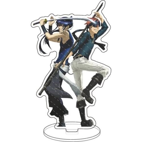 Anime D.Gray-man Allen Walker Linali Lee Acrylic Stand Figure Collection Model Toy Gifts Desk Decoration Gifts Cosplay