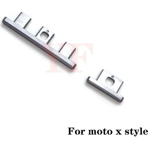 Power ON OFF Volume Up Down Side Button Key For Motorola Moto X Style Volume Power Button