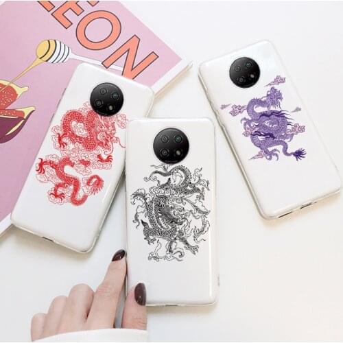 For Xiaomi Redmi Note 9T 5G Case 6.53" Soft Silicone TPU Clear Phone Shell For Xiaomi Redmi Note 9T 9 T Note9t Cute Flower Cover