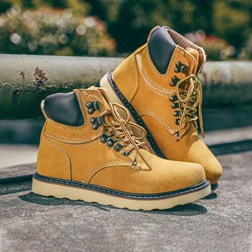 DnLn Men's Work Shoes