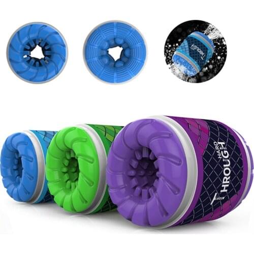 Dual Channel Male Masturbator Vagina Men Masturbation Cup Blowjob Real Pussy Penis Massager Sex Toys for Men Adult Sex Products