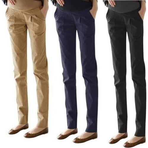Envsoll 2020 Maternity Pants Casual Pregnancy Clothes For Pregnant Women Cotton Trousers Pregnant Clothing Clothes Women Pants
