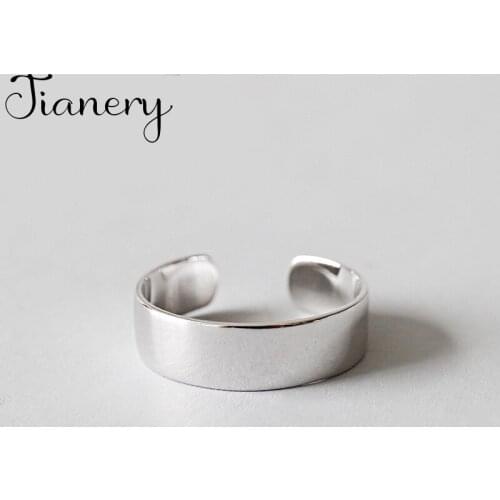 Personality Exaggerated Gothic Smooth Round Rings For Women Charm Engagement Jewelry Girls Open Finger Knuckle Rings