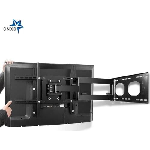 2020 New Full Motion 32-70" LCD LED TV Wall Mount Rack with Long Arms Max. VESA 700x400mm Heavy Duty Wall Bracket Hold 176lbs