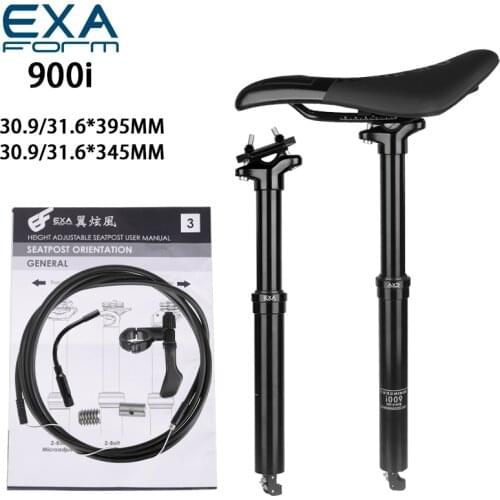 Kindshock KS EXA 900i Dropper Seat Post 30.9 / 31.6 * 395mm Mountain Bike Wire Control Elevator Hose Internal routing seat Post