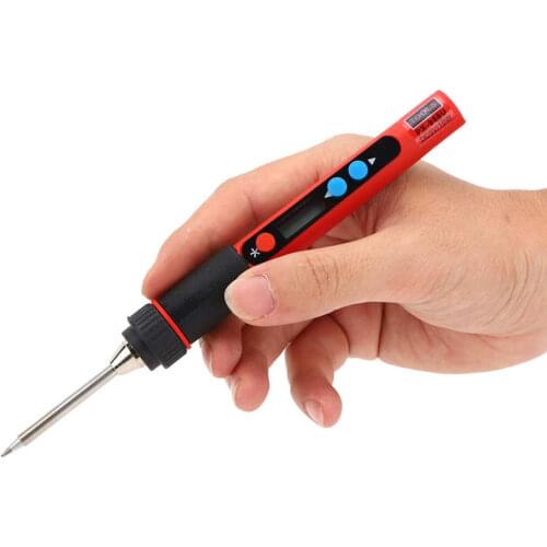 Portable Digital Soldering Iron DC 5V USB Charging 50-480C Adjustable Temperature Thermostatic Lead-Free Electric Soldering Iron
