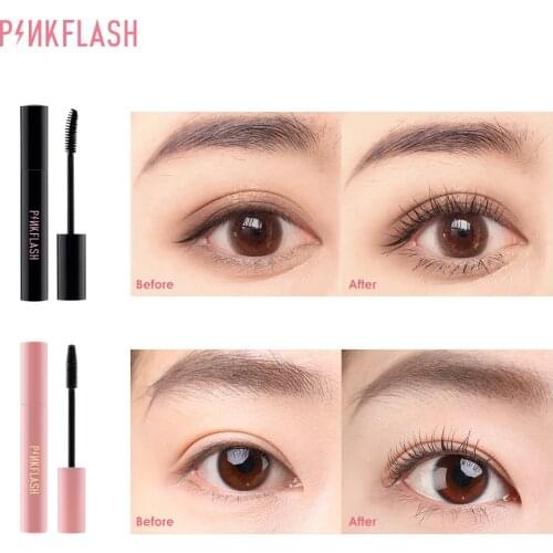 PINKFLASH Day&Night Mascara 4X Volume Curl Sexy Killer Eyelashes Beauty Eye Cosmetic Natural Lashes Makeup Waterpoof Mascara