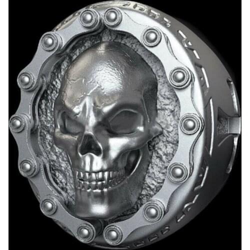 Vintage Men Rings Stainless Steel Cross Skull Jewelry Skeleton Punk Rock Halloween Party Gift Finger Rings Free Shipping