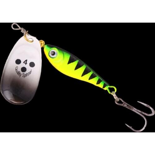 WALK FISH 1pcs Fishing Lures Rotating Metal Spinner VIB Fishing Lures Sequins Sinking Artificial Bait Crap Pike Fishing Tackle