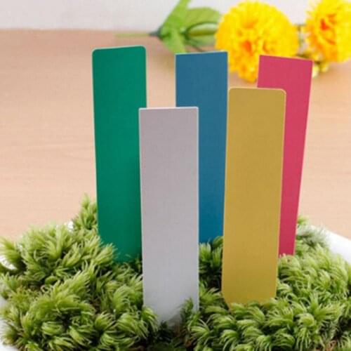 10pcs Plastic Plant Tags Garden Plant Labels Nursery Markers Flower Pots Seedling Labels Tray Mark Tools Garden Accessories