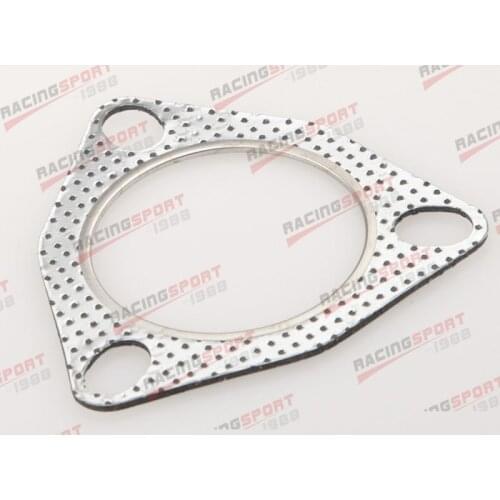 3" 3-BOLT HighTemp Exhaust Gasket TURBO/MANIFOLD/HEADER DOWN/DUMP PIPE FLANGE