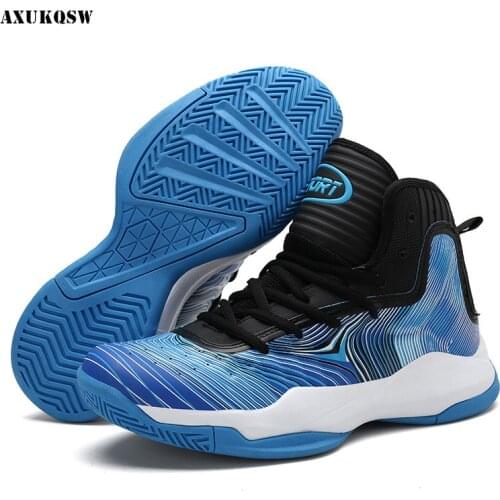 Basketball Shoes Men Air Sports Shoes High Tops Mens Basketball Sneakers Athletics Basket Shoes Chaussures de basket Black shoes