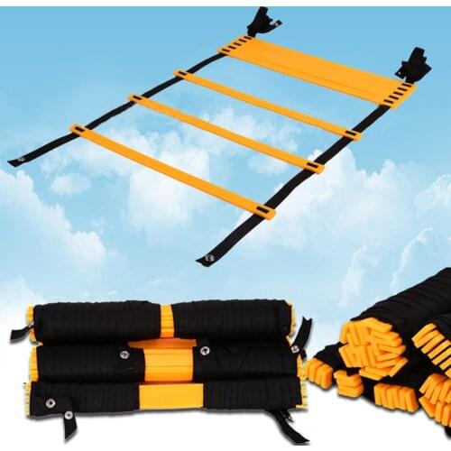Straps Training Ladders Agility Speed Ladder Stairs Agile Staircase For Fitness Soccer Football Speed Ladder Equipment 3/6/8M