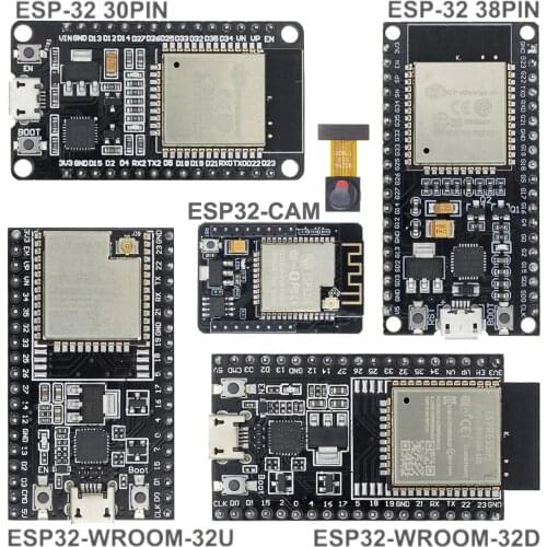 ESP32 Development Board WiFi+Bluetooth Ultra-Low Power Consumption Dual Core ESP-32 ESP-32S ESP32-CAM ESP-WROOM-32 CH9102X