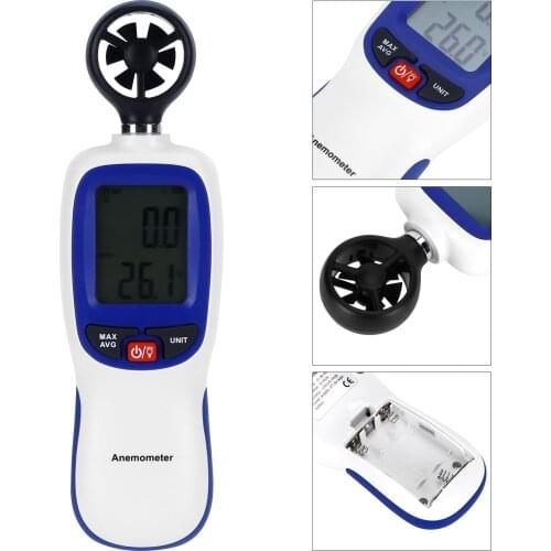 Digital Anemometer WT82A/WT82B Digital Anemometer Bluetooth Anemometer Wind Speed Gauge Meter Measurement Instruments Anemometro