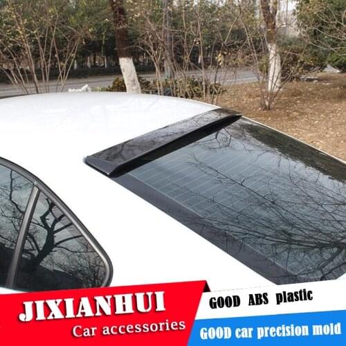 For Jetta Roof Spoiler 2012-2018 ABS Material Car Rear Wing Color VW Jetta Rear Spoiler For Volkswagen new Jetta Roof Spoiler