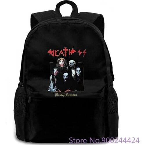 Death SS Heavy Demons 1991 Group Photo Album Cover Men Novelty O-Neck backpack