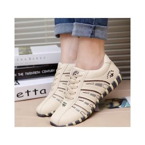 Womens sneakers Sports shoes woman Fashion Striped Lace up Running Casual shoes women Trainers Comfortable Size 41 Sturdy Sole