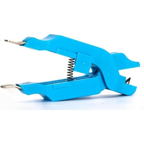 Portable 9.5cm Blue ABS Stainless Steel Boat Fishing Line Spring Pliers Clamp Fishing Tools Equipment Gift For Fishing Lovers