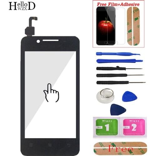 Touch Screen Glass For Lenovo A319 A319i Touch Screen Digitizer Panel Front Outer Glass Lens Sensor Adhesive Screen Protector