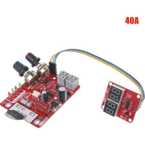 Spot Welder Time Control Board 40A Current Controller with Digital Display