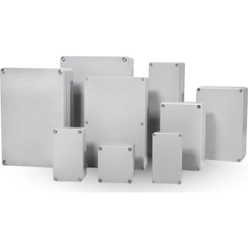 IP66 Waterproof Die casting Aluminum Junction Box Metal Enclosure Case Custom Box for Circuit Breaker Wiring Electrical Box