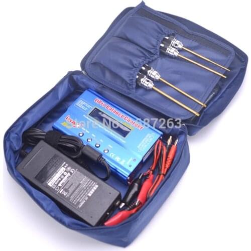 B6 Charger Battery Screwdriver Tools Storage Bag For Rc Models Parts only bag no tools