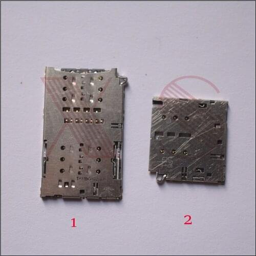 1PCS For Samsung Galaxy A320/A520/A720 Sim Card Memory SD TF Tray Slot Holder Socket Reader for A3 A5 A7 2017 version