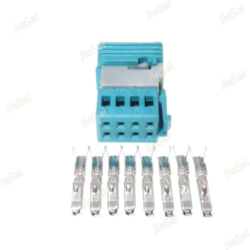 8 Pin 9-965382-2 Auto Reverse Motor Wire Plug Rearview Mirror Motor Cable Connector For VW