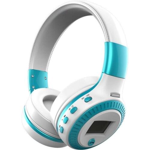 ECos Bluetooth-compatible 4.1 Wireless Stereo Headphones Foldable Headset Super Bass Earphones #292046