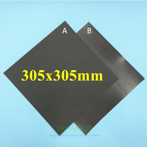 Magnetic Print Bed Tape Print Sticker Build Plate Tape FlexPlate Square 305x305mm for DIY 3D printer