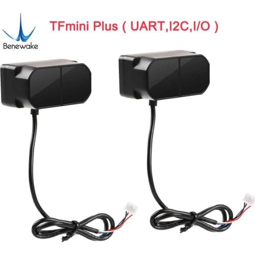 2Pcs TFmini Plus Lidar Range Finder Sensor Module TOF LiDAR Module, IP65 Waterproof Dustproof Ranging Distance Sensor