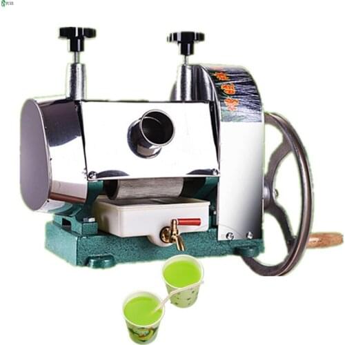 Stainless Steel Manual Sugarcane Juicer Extractor Sugar Cane juice Machine Desktop commercial Hand shake
